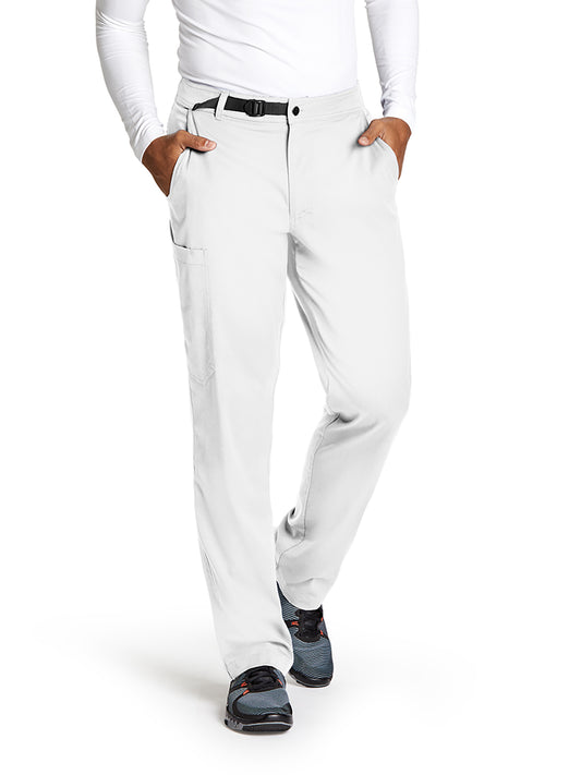 Men's Zip Fly Cargo Scrub Pant