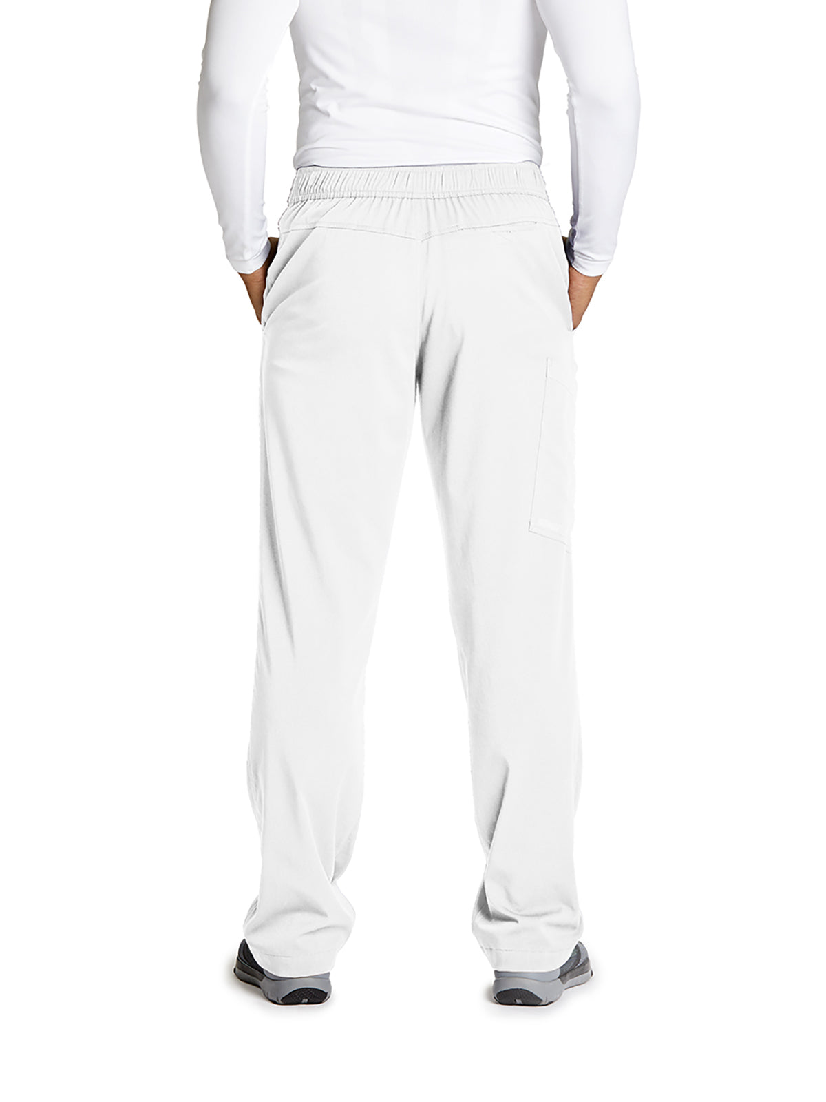 Men's Zip Fly Cargo Scrub Pant