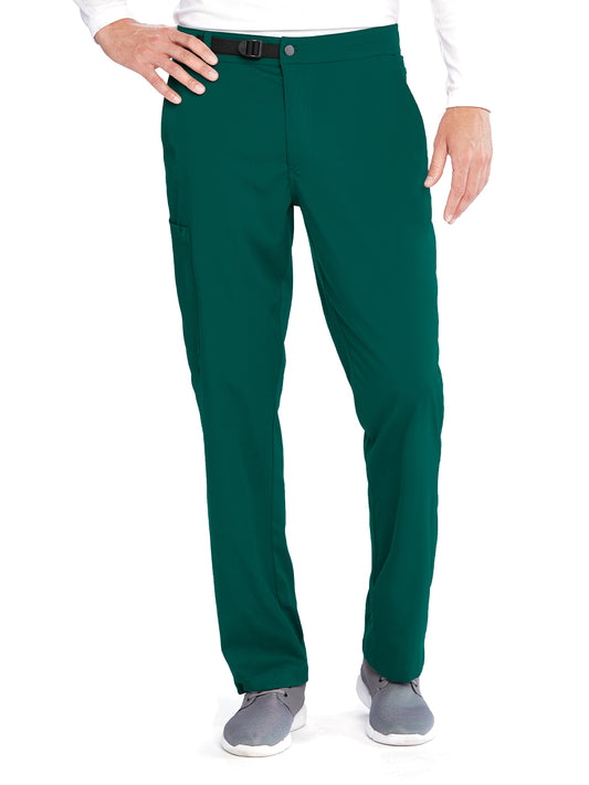 Men's Zip Fly Cargo Scrub Pant