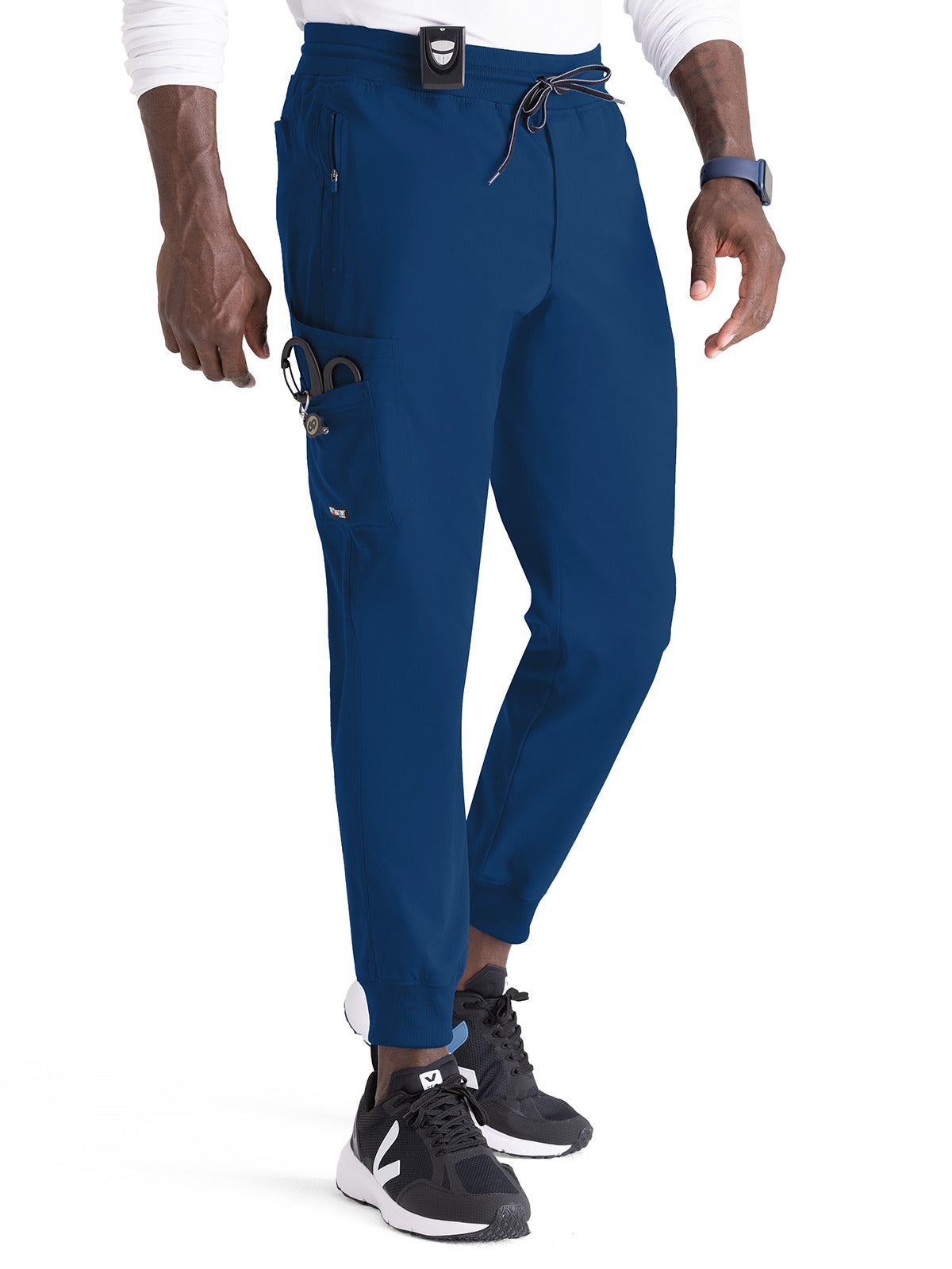 Men's Zip-Fly Murphy Jogger Scrub Pant