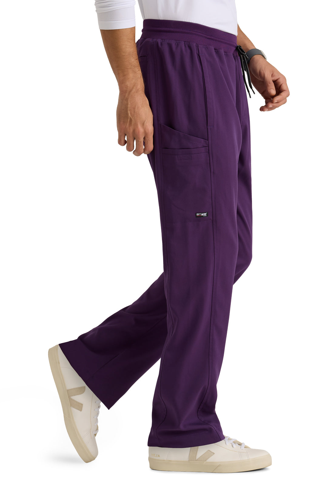 Men's 6 Pocket Straight Scrub Pant