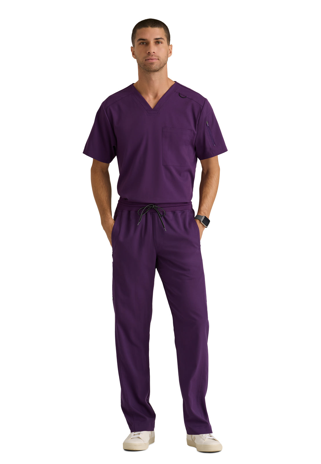 Men's 6 Pocket Straight Scrub Pant