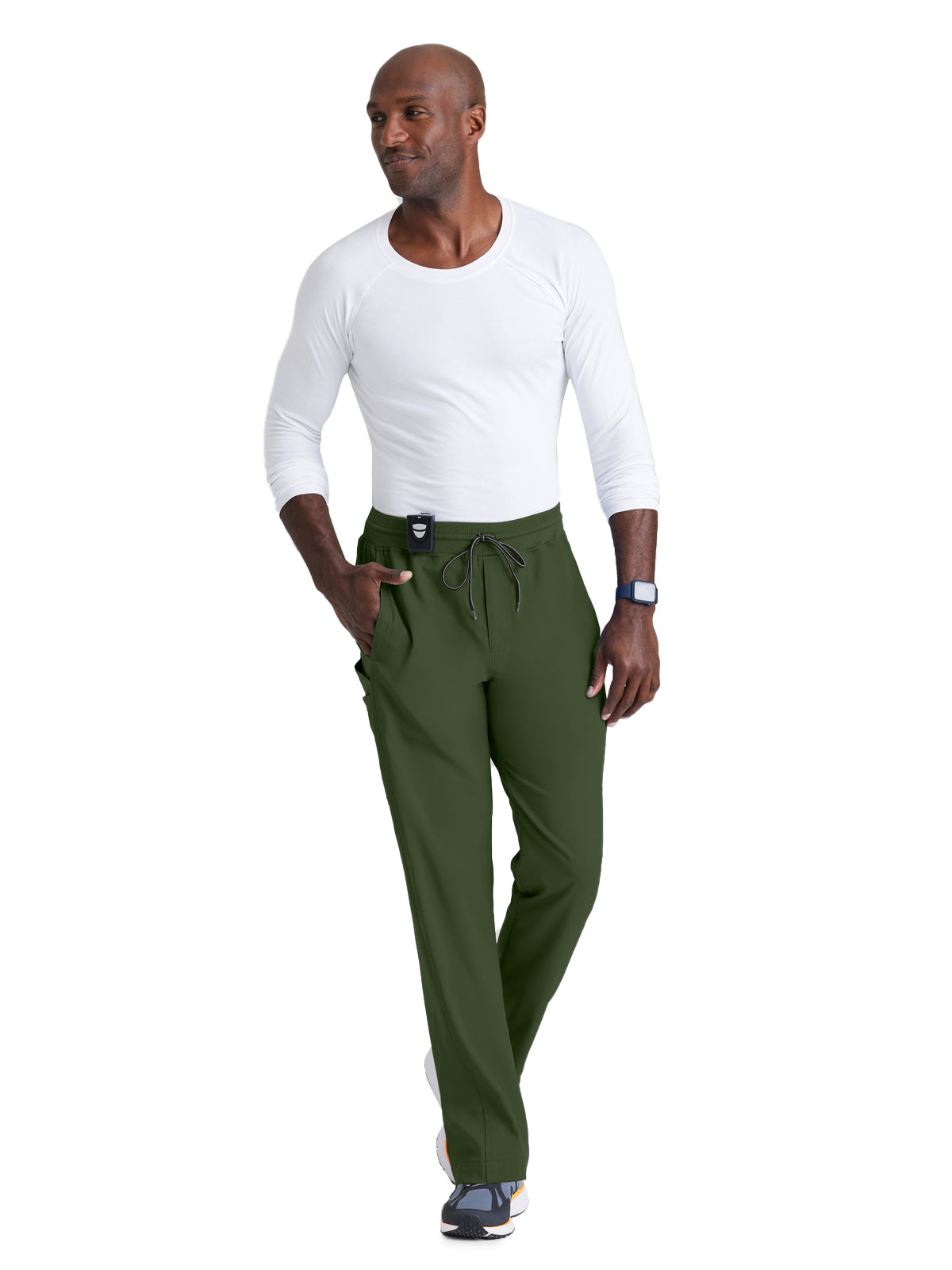 Men's 6 Pocket Straight Scrub Pant