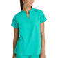 Women's 2 Pocket Banded Collar Avery Scrub Top