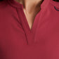 Women's 2 Pocket Banded Collar Avery Scrub Top