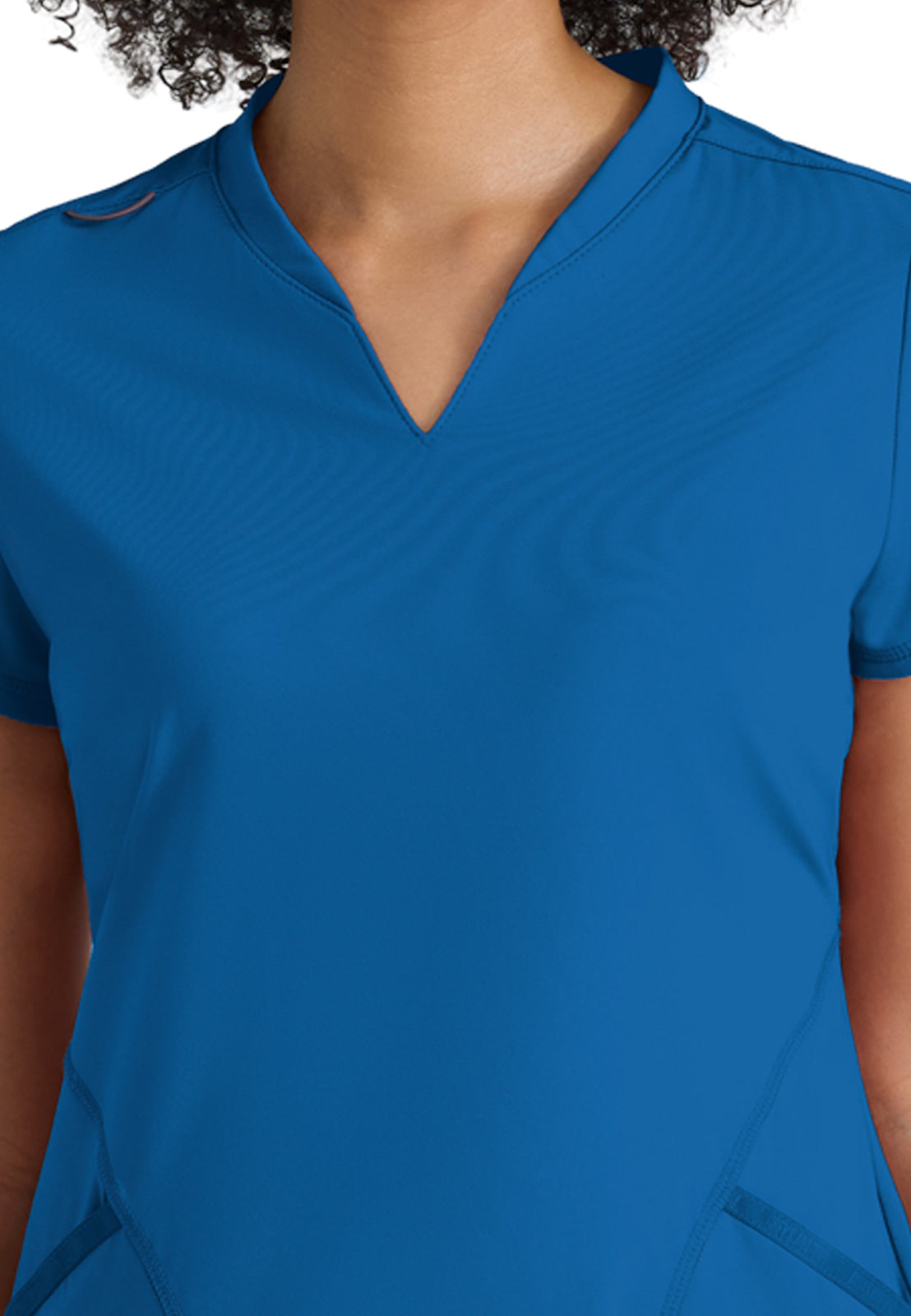 Two Pocket V-Neck Define Scrub Top