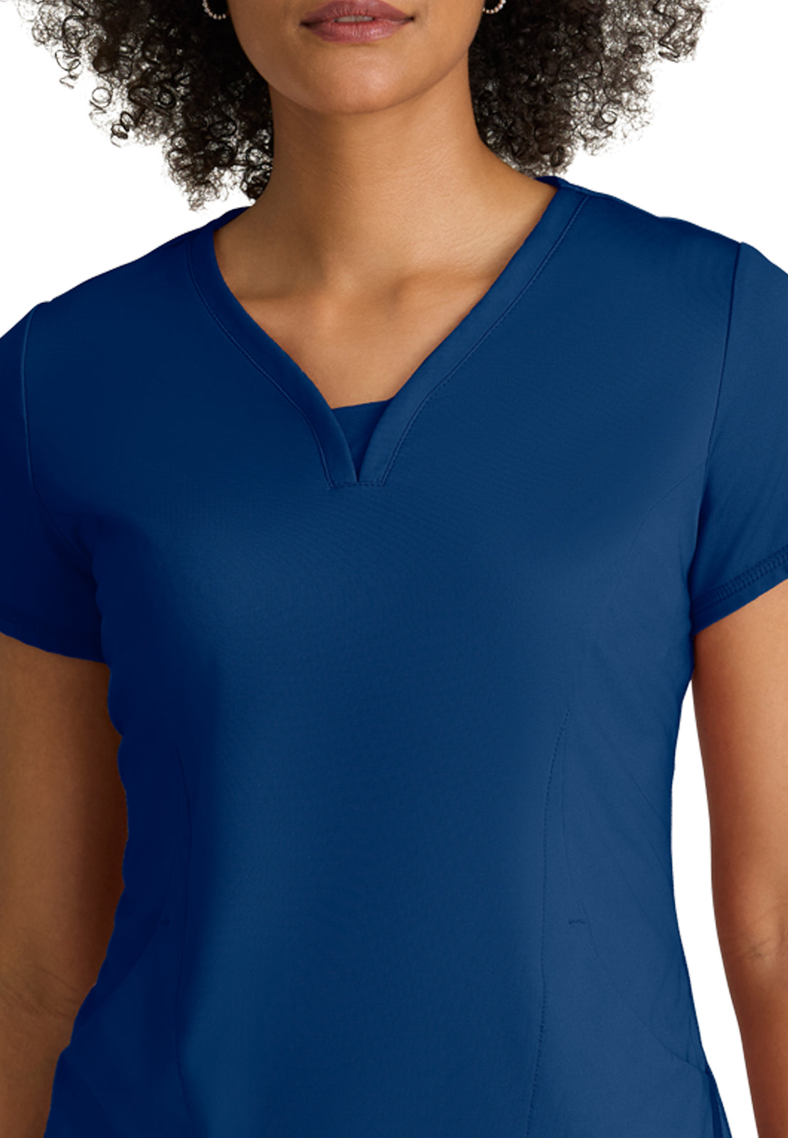 Two Pocket V-Neck Motivate Scrub Top