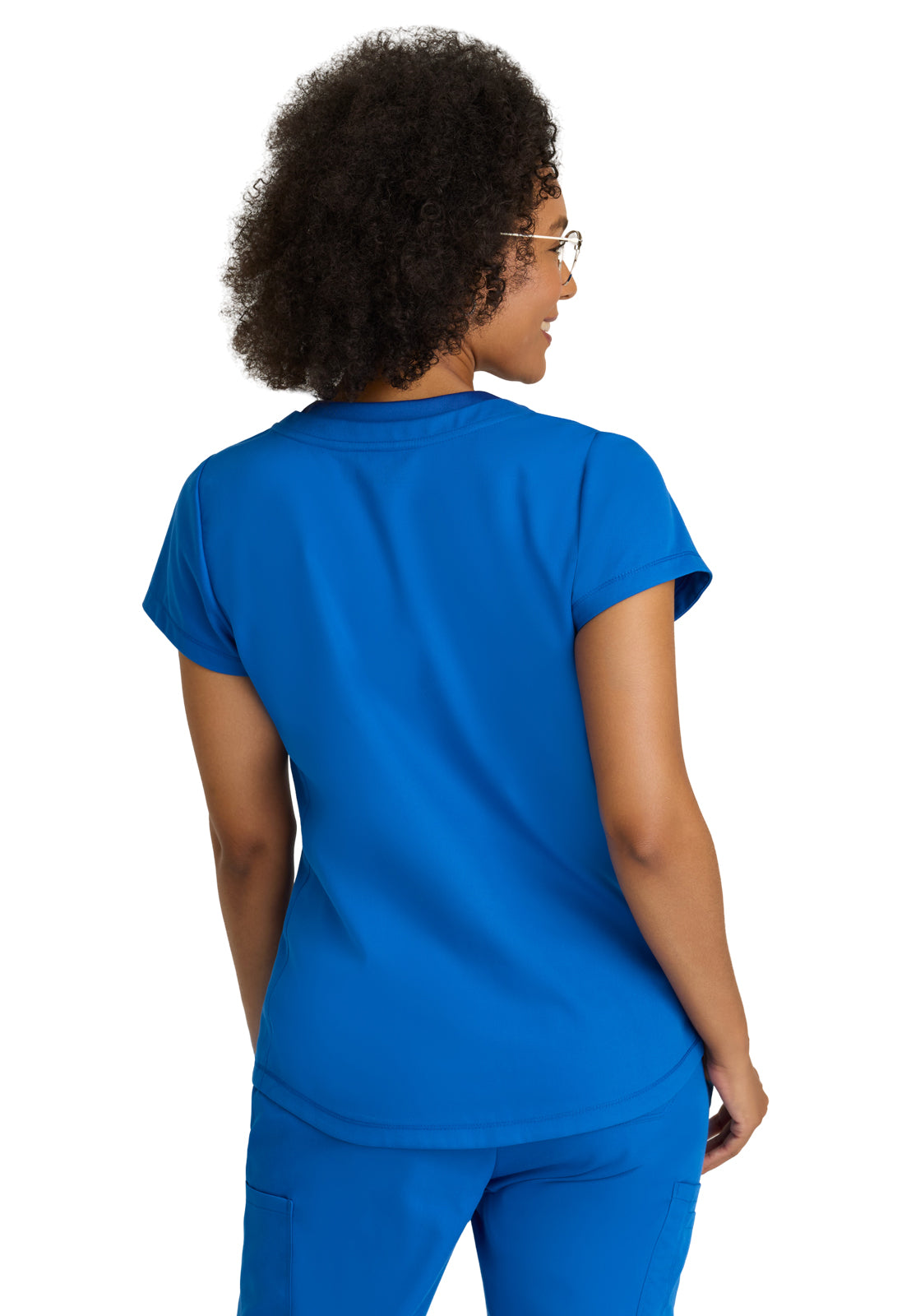 Three Pocket V-Neck Evelyn Scrub Top