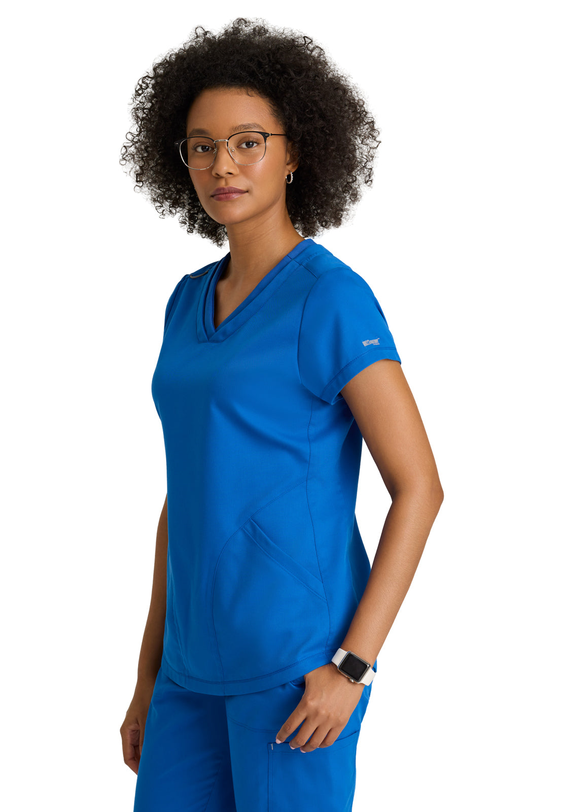 Three Pocket V-Neck Evelyn Scrub Top