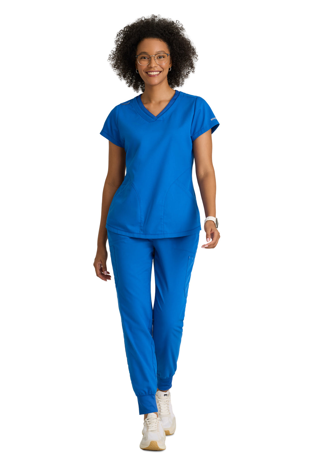 Three Pocket V-Neck Evelyn Scrub Top