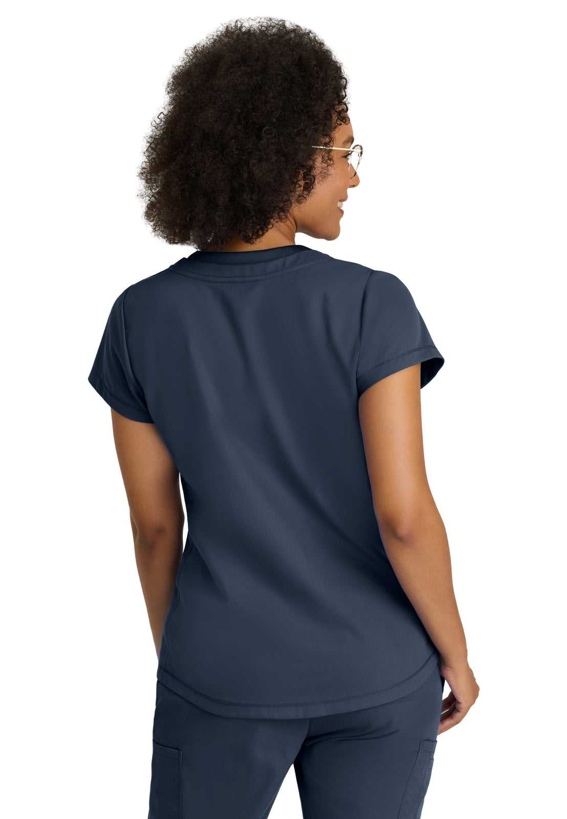 Three Pocket V-Neck Evelyn Scrub Top