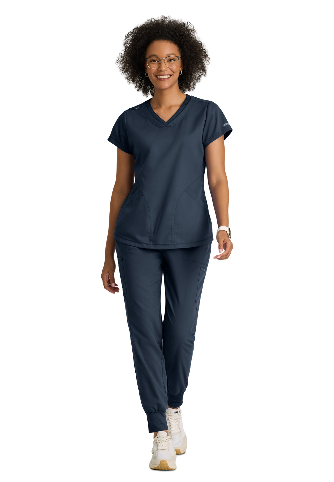 Three Pocket V-Neck Evelyn Scrub Top