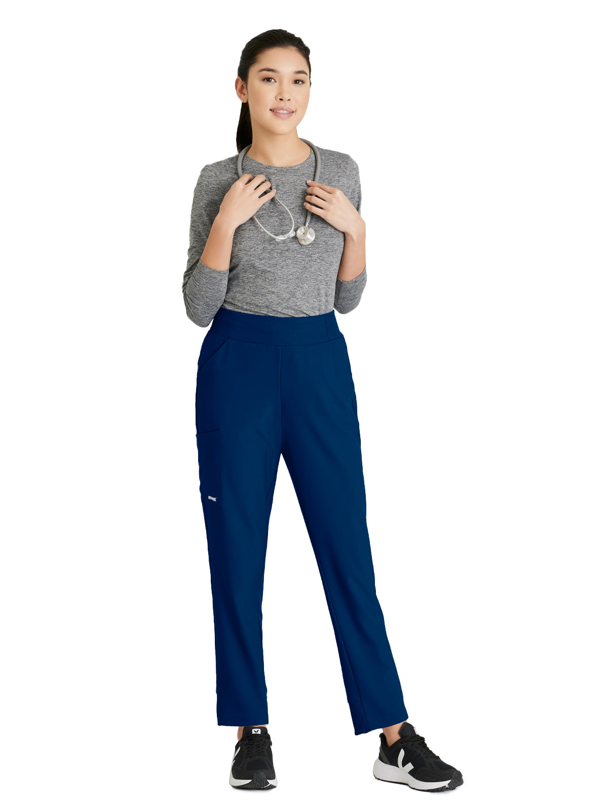 Women's 5 Pocket High Rise Tapered Leg Flight Scrub Pant