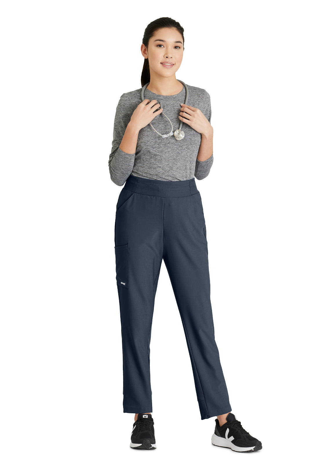 Women's 5 Pocket High Rise Tapered Leg Flight Scrub Pant