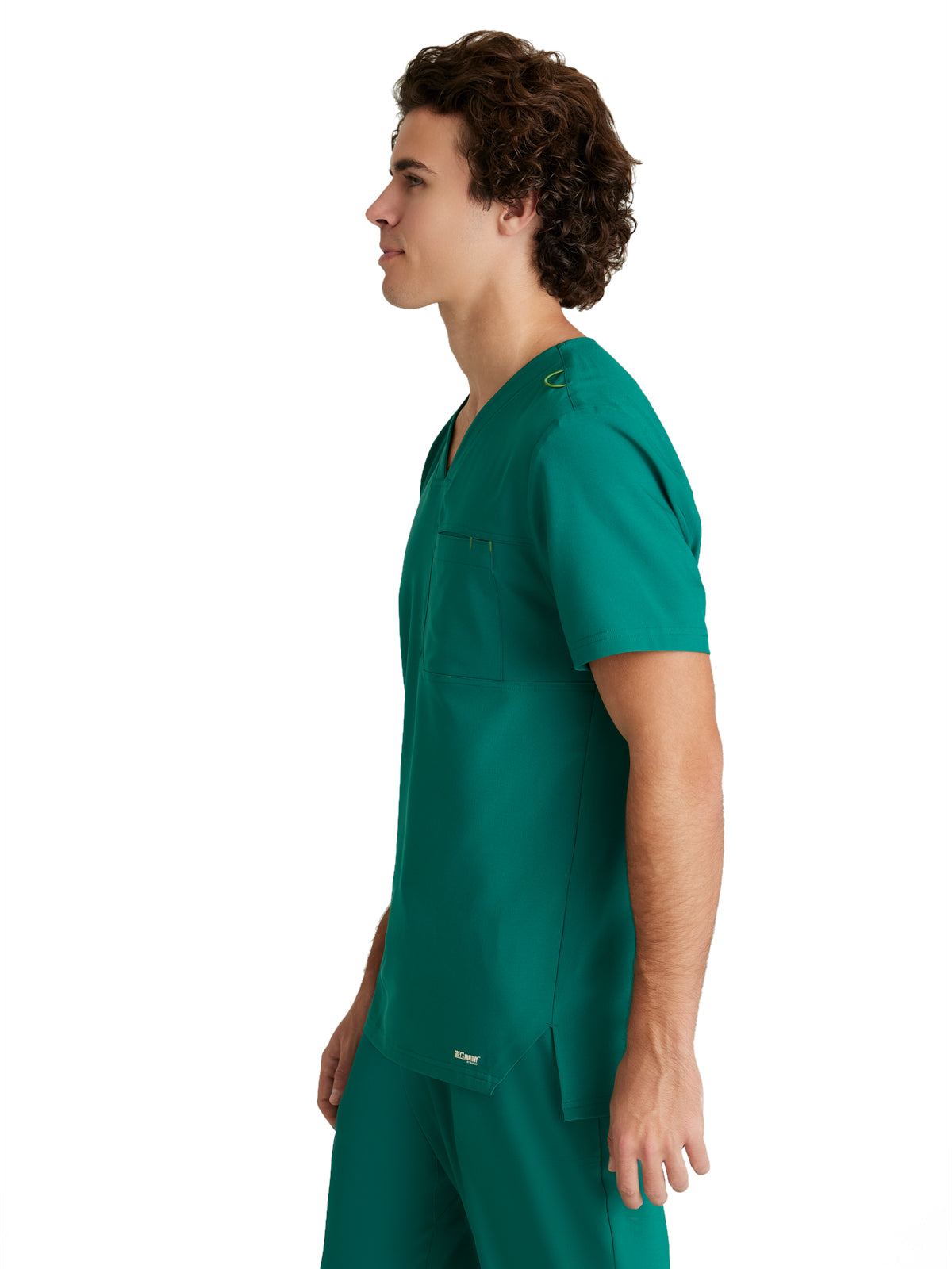 Men's Piped V-Neck Journey Scrub Top