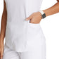 Women's Two-Pocket Piped V-Neck Rhythm Scrub Top