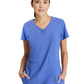 Women's Two-Pocket Piped V-Neck Rhythm Scrub Top