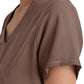 Women's Two-Pocket Piped V-Neck Rhythm Scrub Top