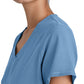 Women's Two-Pocket Piped V-Neck Rhythm Scrub Top