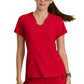 Women's Banded-V-Neck Sway Tuck-In Scrub Top