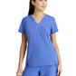 Women's Banded-V-Neck Sway Tuck-In Scrub Top