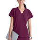 Women's Banded-V-Neck Sway Tuck-In Scrub Top