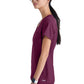 Women's Banded-V-Neck Sway Tuck-In Scrub Top