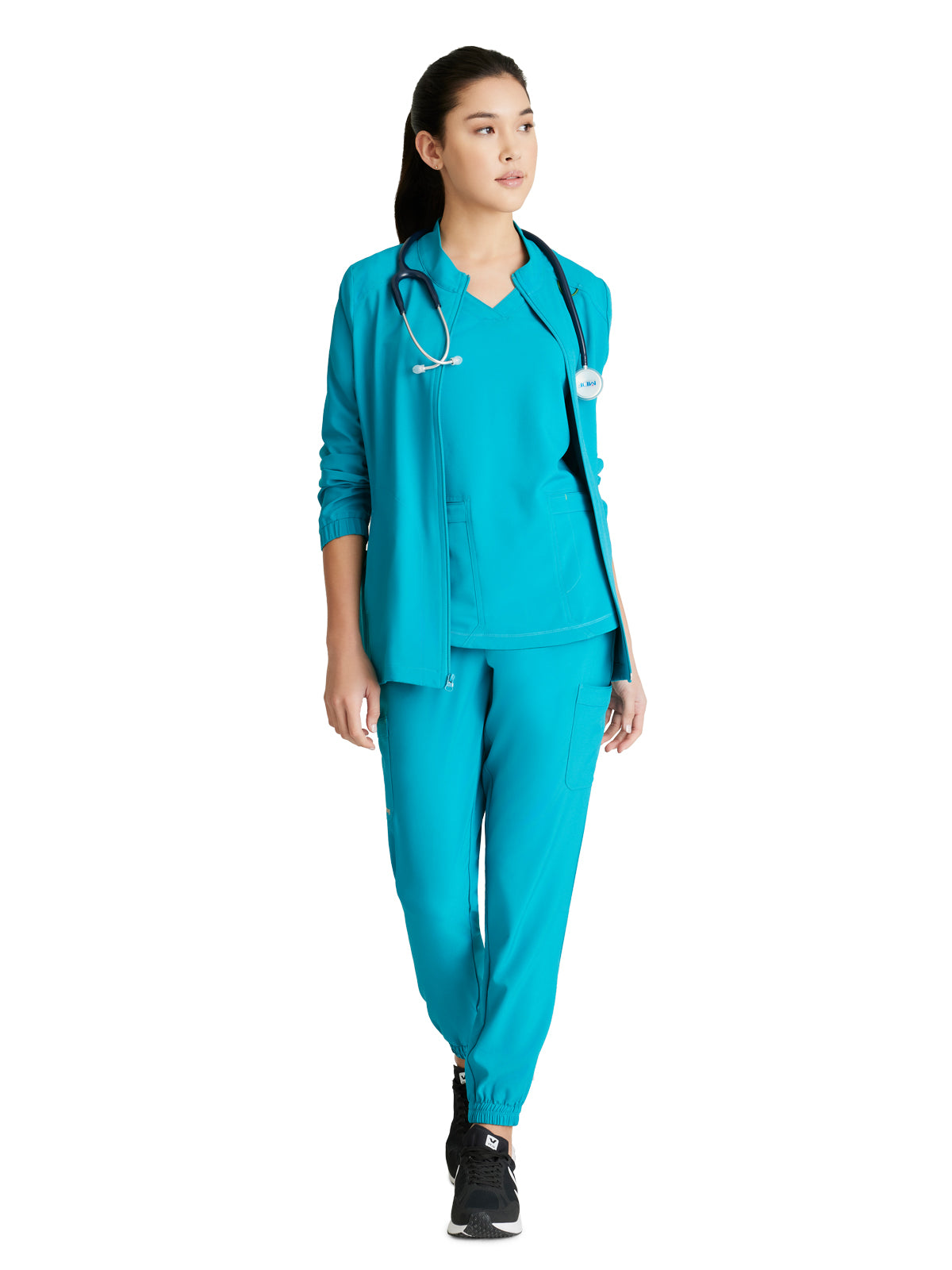 Women's Three-Pocket Virtue Scrub Jacket