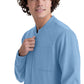 Men's Three-Pocket Banded Collar Cycle Scrub Jacket