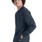 Men's Three-Pocket Banded Collar Cycle Scrub Jacket