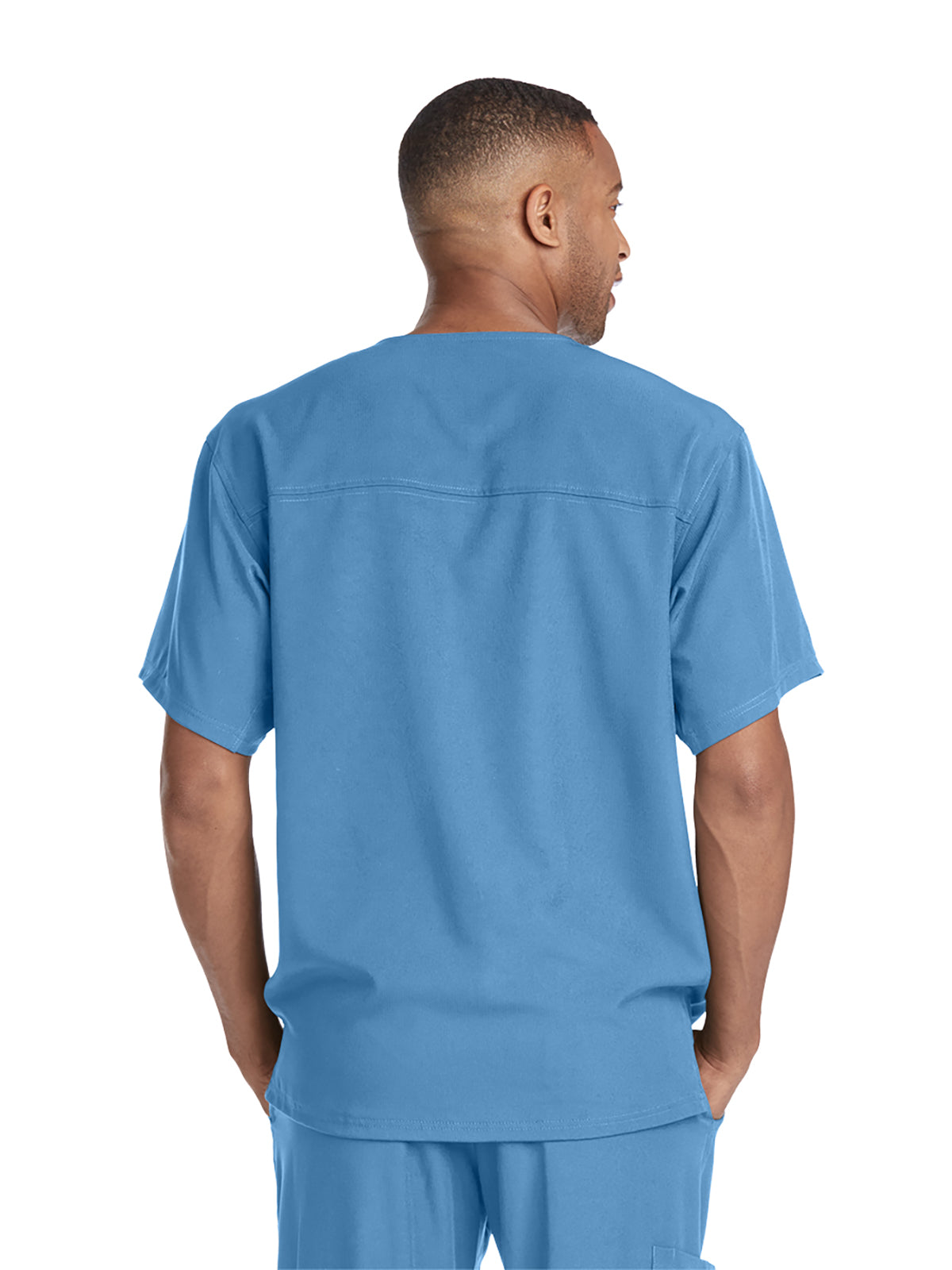 Men's Structure Crossover V-Neck Scrub Top