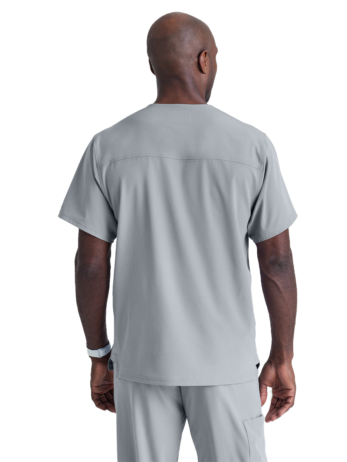 Men's Structure Crossover V-Neck Scrub Top