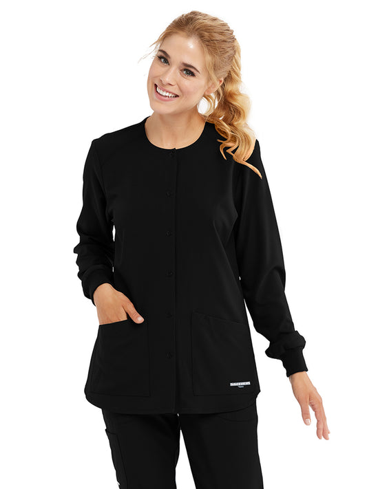 Women's 2-Pocket Scrub Jacket