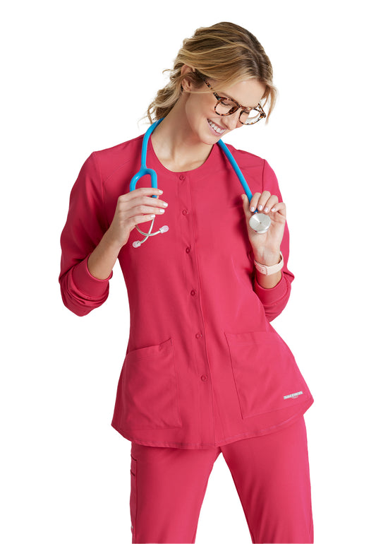 Women's 2-Pocket Scrub Jacket