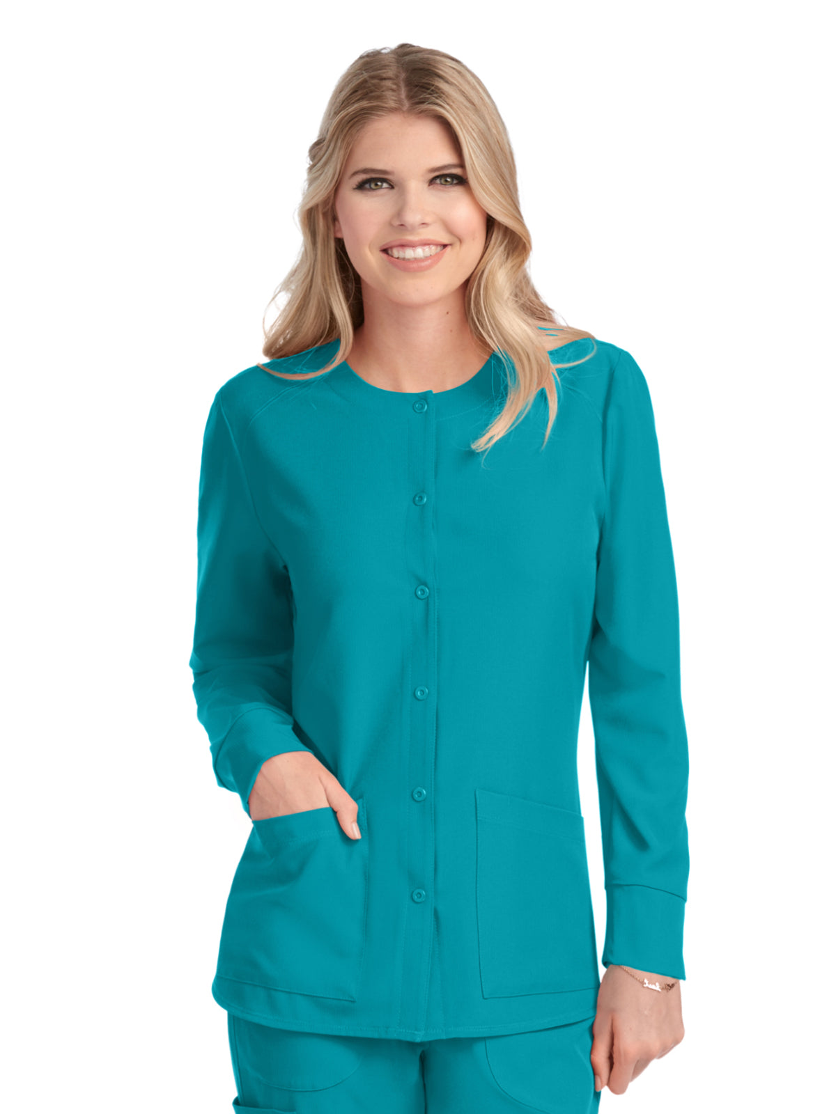 Women's 2-Pocket Scrub Jacket