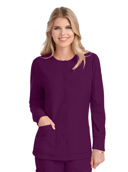 Women's 2-Pocket Scrub Jacket