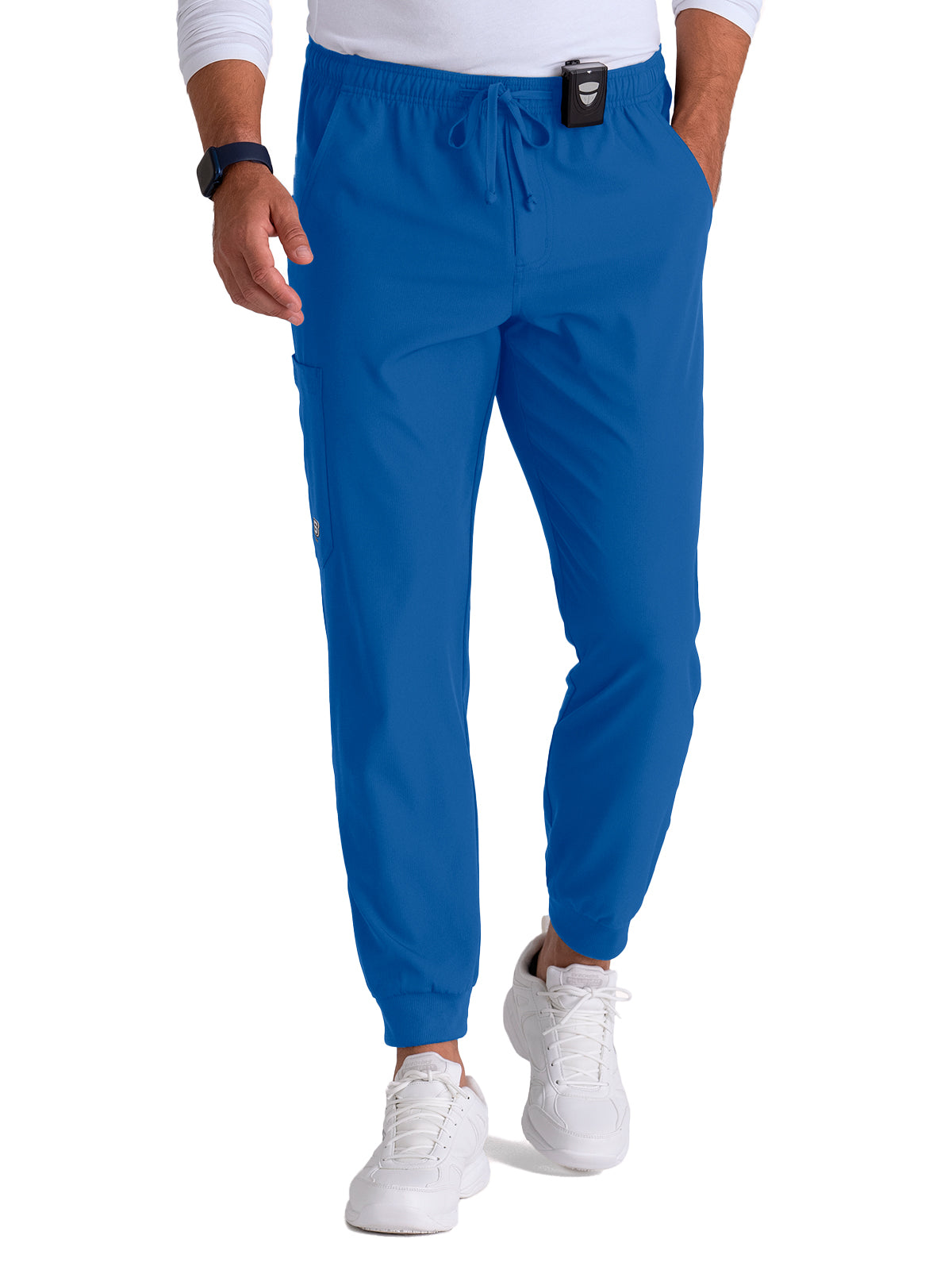 Men's Velcro Closure Cargo Pocket Pant