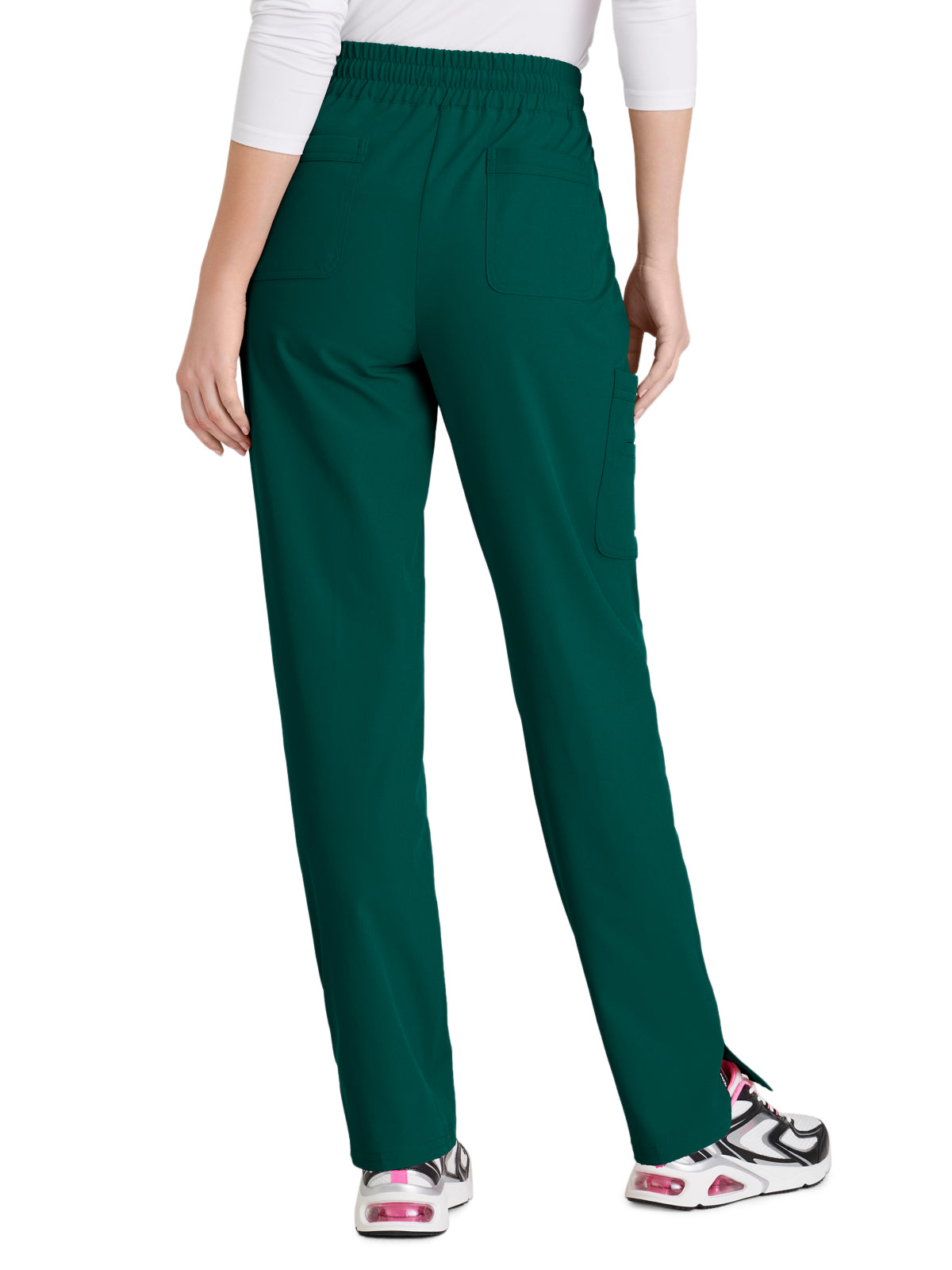 Women's 6 Pocket Elastic Waist Tapered Pant