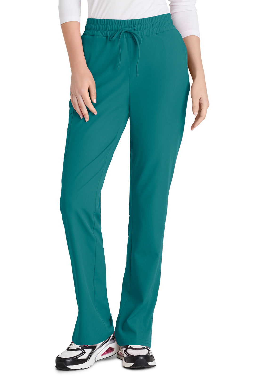 Women's 6 Pocket Elastic Waist Tapered Pant