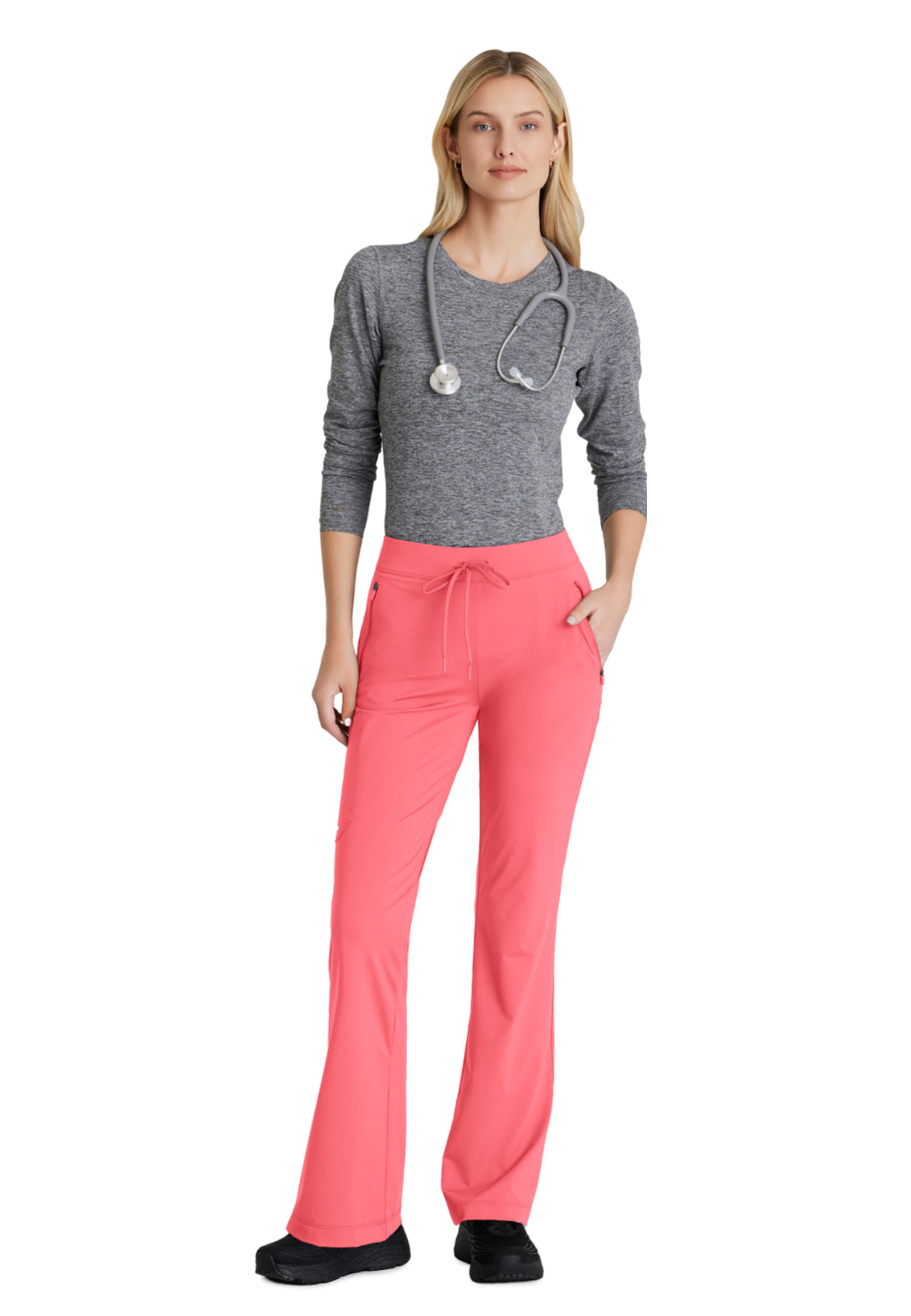 Women's 4 Pocket Fit and Flare Glide Scrub Pant