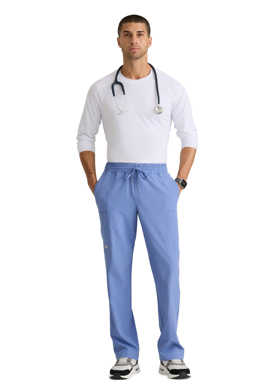 Five Pocket Drawcord Horizon Scrub Pant