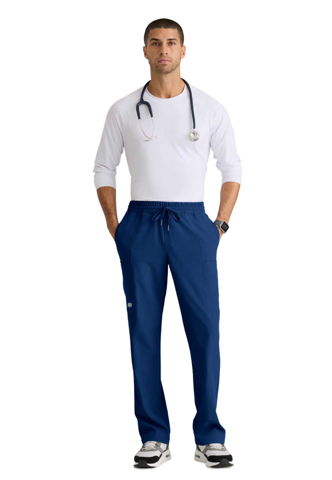 Five Pocket Drawcord Horizon Scrub Pant