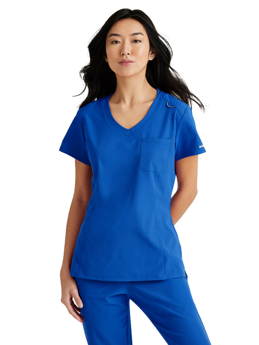 Women's High-Low Hem Tuck-In Top