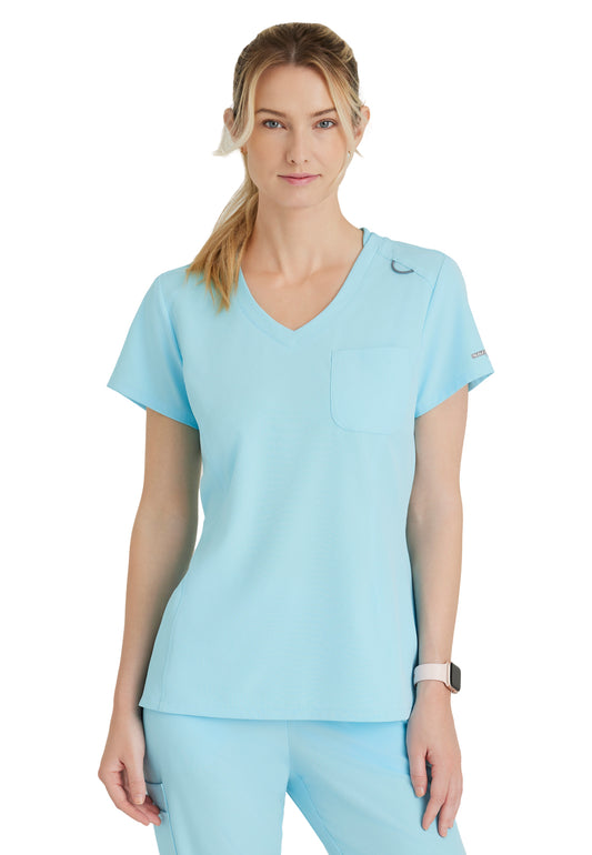 Women's High-Low Hem Tuck-In Top