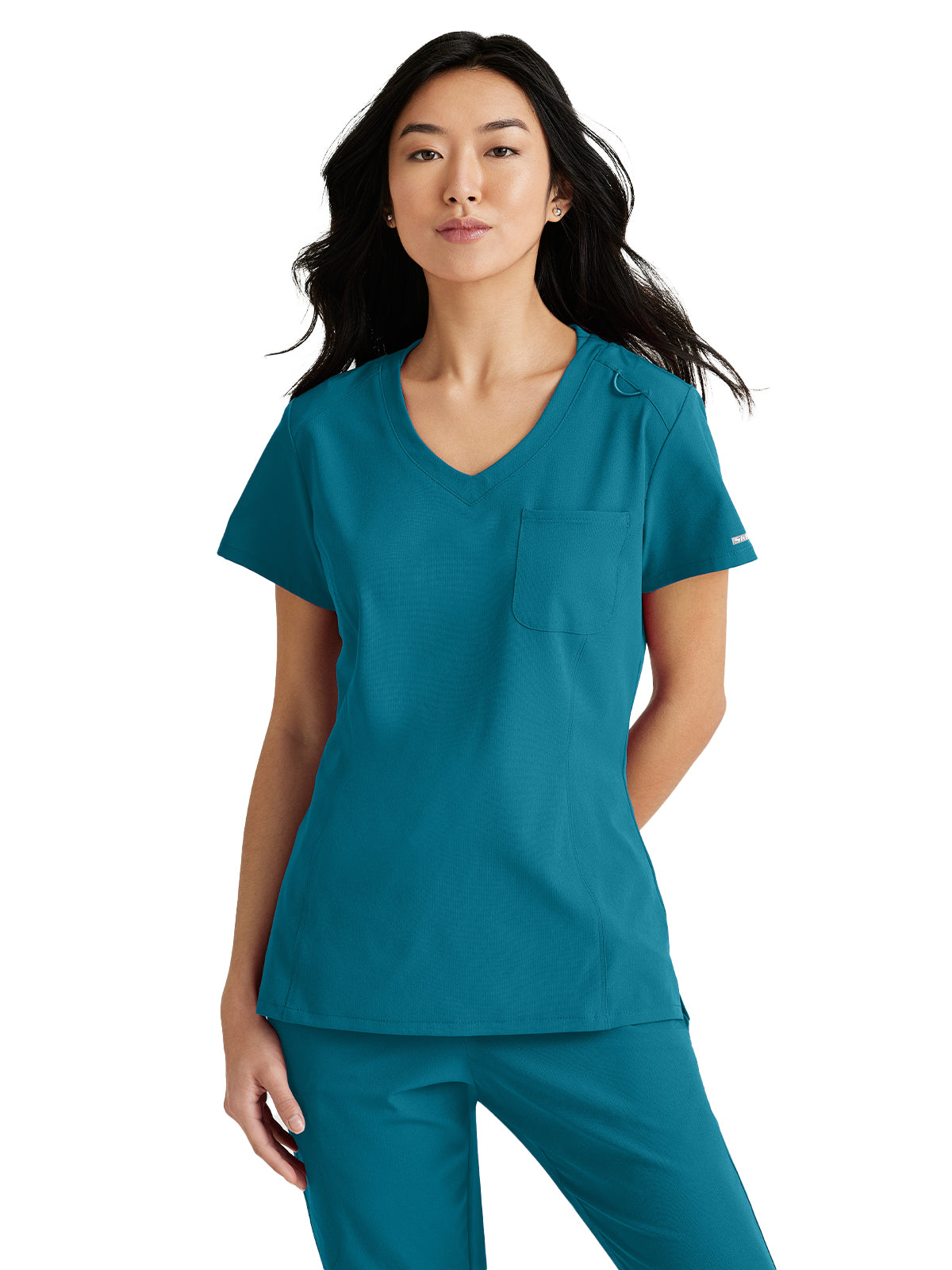 Women's High-Low Hem Tuck-In Top