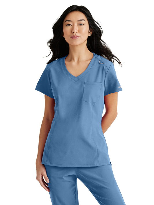 Women's High-Low Hem Tuck-In Top