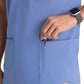 Men's Three-Pocket Round Neck Thesis Scrub Top