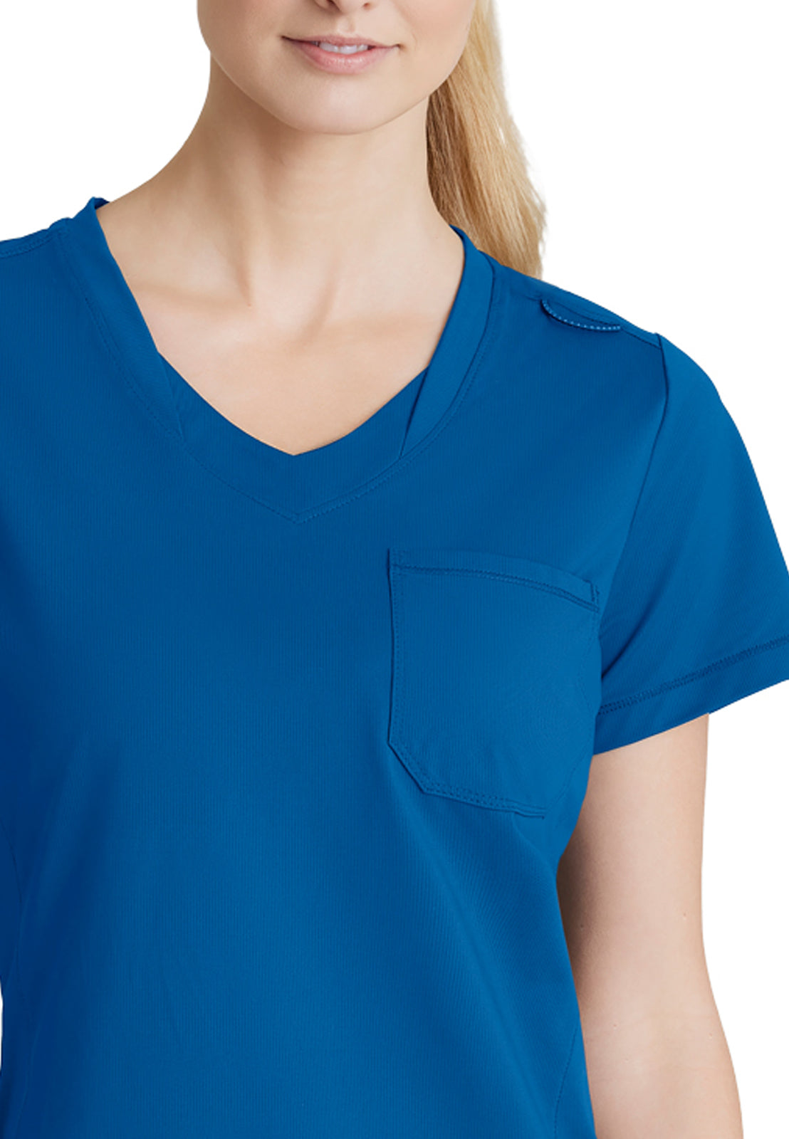 Women's 1 Pocket Tulip Hem Flow Scrub Top