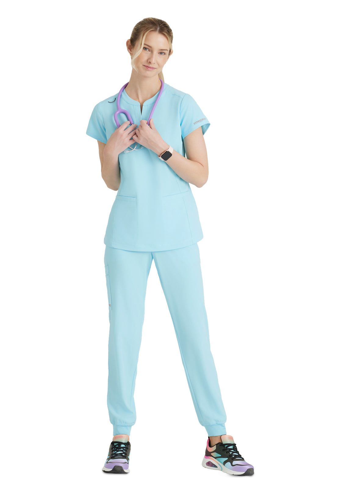 Two Pocket V-Neck Coast Scrub Top