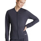 Women's 3 Pocket Front Zipper Warm-up Contour Scrub Jacket